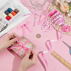 5 рулон 5 стилей полиэстеровая информационная лента с принтом в виде репсовой ленты&nbsp;OCOR-PH0005-33