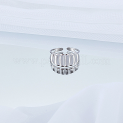 1 шт. геометрические манжеты из нержавеющей стали для женщин&nbsp;RJEW-LP0002-55P