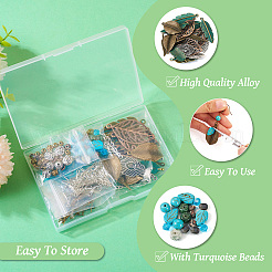 DIY-Set zur Herstellung von baumelnden Ohrringen&nbsp;DIY-SW0001-17