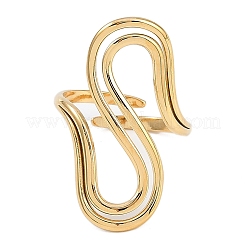 Кольца из нержавеющей стали 304 для женщин&nbsp;RJEW-A049-02A-G