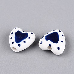 Perles en porcelaine manuelles&nbsp;PORC-Q005-11A