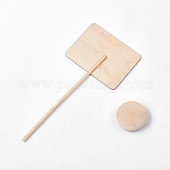 Mini-noce siège siège numéro message base support&nbsp;AJEW-WH0028-05