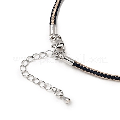 Fabrication de colliers en cordon tressé en nylon de 2.5 mm&nbsp;FIND-G095-01P-10