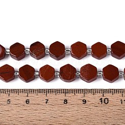 Натуральные красные яшмы бусы пряди G-P534-A19-01