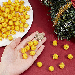 120 stücke handgemachte diy puppe handwerk pom pom garn pom pom balls&nbsp;AJEW-SC0003-15D-02