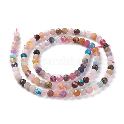 Natur gemischten Edelsteinperlen Stränge&nbsp;LS-G-A026-A04-4mm