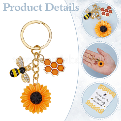 30 шт. брелки из эмалированного сплава&nbsp;KEYC-ME00008