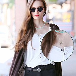 120 шт. 3-цветные подвески в виде ангела в тибетском стиле из сплава&nbsp;TIBEP-PH0001-66