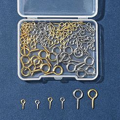 100 Stück 6 Stile 304 Edelstahl SchraubKlaue StiftKlaue&nbsp;FIND-FS0002-85