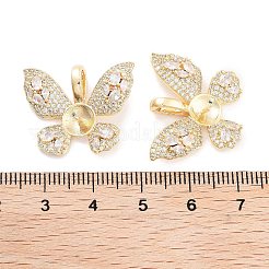 Латунные прозрачные колышки из циркония KK-P271-13G