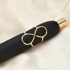 Полые открытые манжеты из нержавеющей стали 304 номер 8 для женщин&nbsp;RJEW-Q007-04G