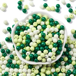 Непрозрачные акриловые бусины&nbsp;SACR-Q004-01M