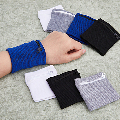 8 шт. 4-х цветные мешочки из поликоттона для напульсников&nbsp;AJEW-FH0004-41