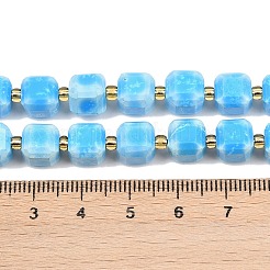 Природные Говлит бисер нитей G-C025-01B