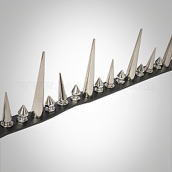 Ожерелья-чокеры из искусственной кожи с шипами и заклепками в готическом стиле&nbsp;FS-WGF47C0-01