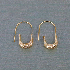 U-образные латунные серьги-подвески WD6040