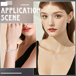 10 шт. 925 серебряных шурупа для крепления колышков STER-BBC0008-51P