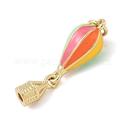 Латунь эмаль подвески&nbsp;KK-K368-48G