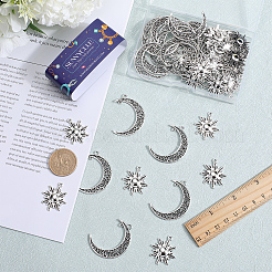 Подвески из сплава в тибетском стиле TIBEP-SC0002-75