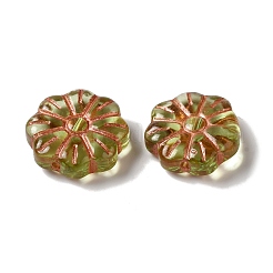 Прозрачные бусины лэмпворк&nbsp;LAMP-P065-03A-07