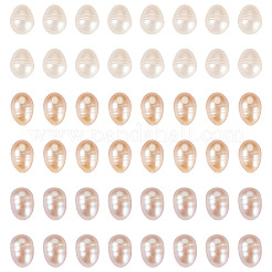 60 шт. 3 вида бусин из натурального культивированного пресноводного жемчуга PEAR-TA0001-22