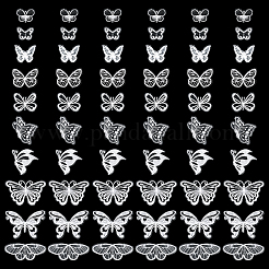 60 шт. 10 стиля полиэстер кружево бабочка украшения аксессуары&nbsp;FIND-FG0005-16