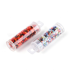 7 bouteille de perles de rocaille en verre à faire soi-même&nbsp;DIY-N006-02C