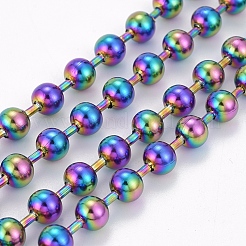 Шариковые цепи из нержавеющей стали 304 с вакуумным покрытием pvd CHS-F009-01I-M