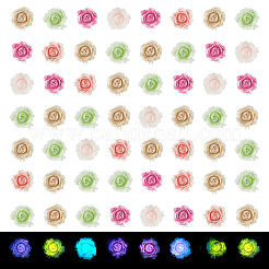 100 Stück leuchtende Decoden-Cabochons aus Harz&nbsp;RESI-TA0005-30
