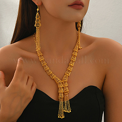 Комплекты из винтажных сплавов с кисточками и ожерелий для женщин&nbsp;QC3206