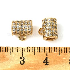 Латунные дужки из латуни с микропаве из кубического циркония KK-M277-09E-G