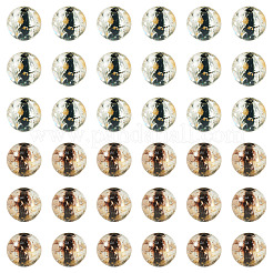 100 Stück transparente Glasperlenstränge mit Knistereffekt&nbsp;GLAA-TA0004-11C