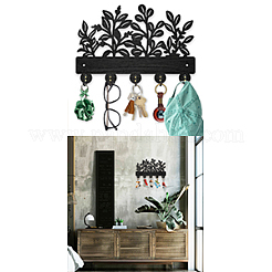 Настенные вешалки из дерева и железа HJEW-WH0055-229