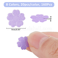 16 сумка 8-х цветных полиэстеровых аксессуаров для украшений DIY-FH0006-79