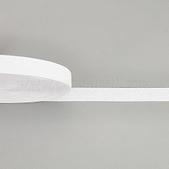 綿綿ツイルテープリボン  ヘリンボーンリボン  家の装飾のため  装飾用ラッピングギフトとDIY工芸品  ホワイト  3/4