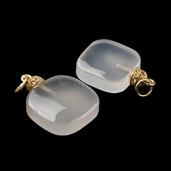 Натуральный белый агат подвески G-R489-05G