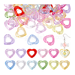 Рамка из прозрачного акрилового бисера 11 цвета MACR-PH0001-90