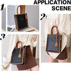 Diy pu kunstleder handtasche herstellung set&nbsp;DIY-WR0004-03