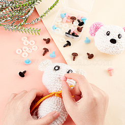 24 комплект 4-х цветных пластиковых защитных носиков FIND-PH0007-33