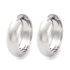 Серьги-кольца из хирургической нержавеющей стали 316 для женщин EJEW-G429-01B-P