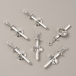 Pendentifs en alliage de style tibétain gothique&nbsp;FIND-CJC0016-22C