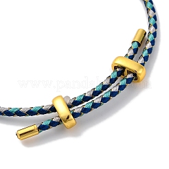 Регулируемые браслеты из полиэфирного шнура&nbsp;BJEW-Z085-01G-32