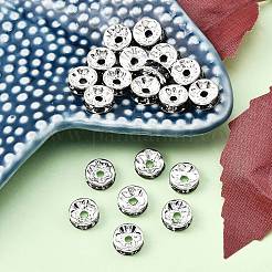 Латунные бусины разделители для поставки стразов&nbsp;X-RB-A014-Z8mm-18S