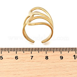 Кольца-манжеты из нержавеющей стали 304 для женщин&nbsp;RJEW-M103-07G