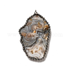 Agata naturale grandi ciondoli&nbsp;G-F731-01AS