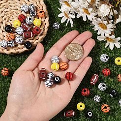 50 шт. Акриловые бусины в стиле ремесла&nbsp;MACR-YW0003-85