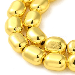 Гальванические нити из синтетических немагнитных гематитовых бусин G-Q1009-J02-01G