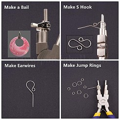 Kits de fabricación de joyas envueltos en alambre de diy&nbsp;PT-BC0001-47C-AB