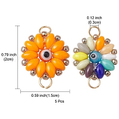 Подвески из стекла и лэмпворка PALLOY-YW0001-49