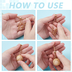 3 шт. латунный кабель цепочка макраме сумка слайдер ожерелье изготовление NJEW-UN00016